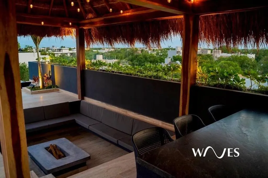Apartment Natural Lighted Boho Chic Studio With Private Pool By Waves Tulum Mexico