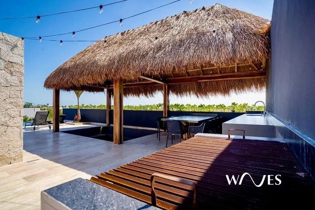 Natural Lighted Boho Chic Studio With Private Pool By Waves Tulum 0*,  Mexico